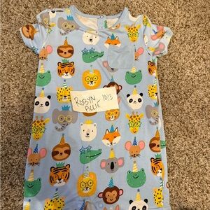 Little Sleepies Party Pals romper